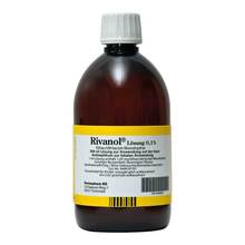Abbildung: Rivanol Lösung 0,1% 500 ml, Lösung PZN 04908593 