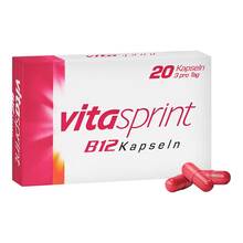 Abbildung: Vitasprint B12 Kapseln 20 St, Hartkapseln PZN 04909523 