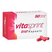 Abbildung: Vitasprint B12 Kapseln 50 St, Hartkapseln PZN 04909546 