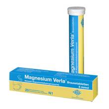 Abbildung: Magnesium Verla Brausetabletten 20 St, Brausetabletten PZN 04909902 