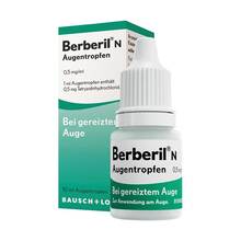 Abbildung: Berberil N Augentropfen 10 ml, Augentropfen PZN 04939642 