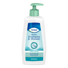Abbildung: Tena Shampoo & Shower 500 ml, Shampoo PZN 04942147 
