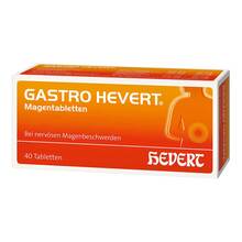 Abbildung: Gastro-Hevert Magentabletten 40 St, Tabletten PZN 04947328 