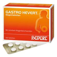Abbildung: Gastro-Hevert Magentabletten 100 St, Tabletten PZN 04947334 