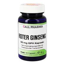 Abbildung: Roter Ginseng 90 mg Gph Kapseln 60 St, Kapseln PZN 04949209 