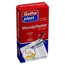 Abbildung: Gothaplast Wundpflaster sensitiv 4 cmx1 m geschnitten 1 St, Pflaster PZN 04951175 