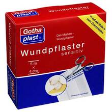 Abbildung: Gothaplast Wundpflaster sensitiv 4 cmx5 m 1 St, Pflaster PZN 04951212 