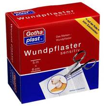 Abbildung: Gothaplast Wundpflaster sensitiv 6 cmx5 m 1 St, Pflaster PZN 04951229 