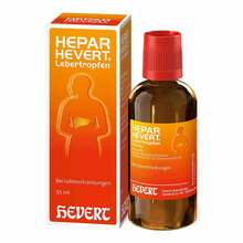 Abbildung: Hepar Hevert Lebertropfen 50 ml, Tropfen PZN 04982520 