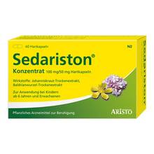 Abbildung: Sedariston Konzentrat Hartkapseln 60 St, Hartkapseln PZN 04991789 