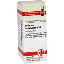 Abbildung: Tellurium metallicum D 30 Globuli 10 g, Globuli PZN 04992180 