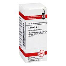 Abbildung: SULFUR LM I Dilution 10 ml, Dilution PZN 04992228 