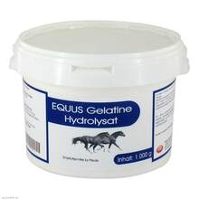 Abbildung: Gelatine Hydrolysat Equus Pulver vet. (für Tiere) 1000 g, Pulver PZN 04992984 
