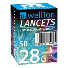 Abbildung: WELLION Lancets 28 G 50 St, Lanzetten PZN 05014202 