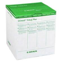 Abbildung: Urimed Tribag Plus Urin Beinbeutel 500ml 80cm unsteril  10 St, Beutel PZN 05015940 
