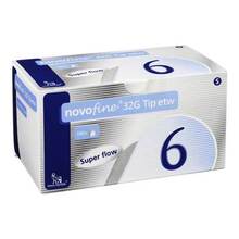 Abbildung: NOVOFINE Nadeln 32 G 6 mm 100 St, Kanüle PZN 05049790 