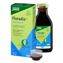 Abbildung: Floradix Eisen plus B12 vegan Tonikum 250 ml, Tonikum PZN 05101651 