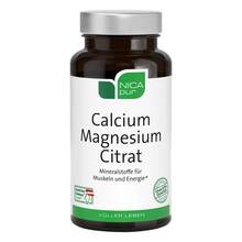 Abbildung: Nicapur Calcium Magnesium Citrat Kapseln 60 St, Kapseln PZN 05119585 