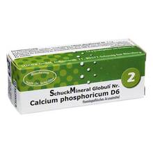 Abbildung: SCHUCKMINERAL Globuli 2 Calcium phosphoricum D 6 7.5 g, Globuli PZN 05122423 