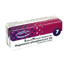 Abbildung: SCHUCKMINERAL Globuli 7 Magnesium phosphoricum D6 7.5 g, Globuli PZN 05122446 