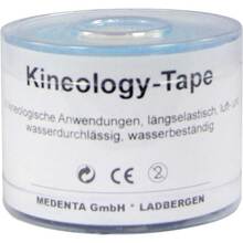 Abbildung: KINEOLOGY Tape 5 cmx5 m blau 1 St, Bandage PZN 05131037 