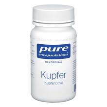 Abbildung: Pure Encapsulations Kupfer Kupfercitrat Kapseln 60 St, Kapseln PZN 05131617 