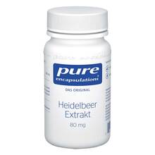 Abbildung: Pure Encapsulations Heidelbeer Extrakt 80 mg Kapseln  60 St, Kapseln PZN 05131988 