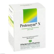 Abbildung: PROTEOZYM N Dragees 200 St, Dragees PZN 05143193 