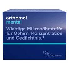 Abbildung: Orthomol mental Granulat / Kapseln 30 Tage Kombipackung  30 St, Granulat PZN 05382070 