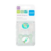 Abbildung: Mam Original Silikon 0-6 Monate 2 St PZN 05463348 