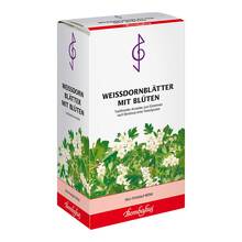 Abbildung: Weissdornblätter mit Blüten Tee 90 g, Tee PZN 05467346 