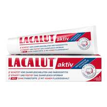 Abbildung: Lacalut aktiv Zahncreme 100 ml, Zahncreme PZN 05484132 