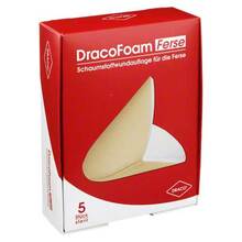 Abbildung: DRACOFOAM Schaumstoff Wundauflage Ferse 5 St, Verband PZN 05484669 