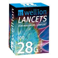 Abbildung: WELLION Lancets 28 G 100 St, Lanzetten PZN 05485491 