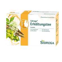 Abbildung: Sidroga Erkältungstee Filterbeutel 20X2.0 g, Filterbeutel PZN 05485746 