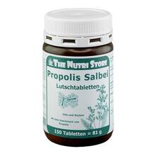 Abbildung: Propolis Salbei Lutschtabletten 150 St, Lutschtabletten PZN 05488058 