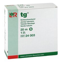 Abbildung: TG Schlauchverband Größe 5 20 m weiß 24003 1 St, Verband PZN 05490724 