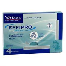 Abbildung: Effipro 50 mg Lösung z.Auftropfen für Katzen 4 St, Lösung PZN 05508743 