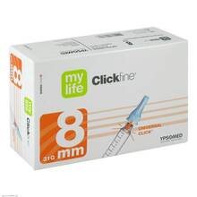 Abbildung: MYLIFE Clickfine Pen-Nadeln 31 G 8 mm 100 St, Kanüle PZN 05524156 