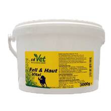 Abbildung: Fell und Haut Vital Pulver Pferd 3000 g, Pulver PZN 05528131 