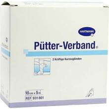 Abbildung: PÜTTER Verband 10 cmx5 m 2 St, Verband PZN 05529828 