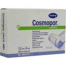 Abbildung: COSMOPOR steril Wundverband 5x7,2 cm 10 St, Pflaster PZN 05529863 
