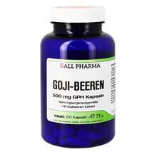 Abbildung: Goji Beeren 500 mg Gph Kapseln 120 St, Kapseln PZN 05530174 