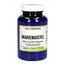 Abbildung: MARIENDISTEL 500 mg GPH Kapseln 180 St, Kapseln PZN 05530300 