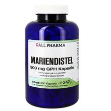 Abbildung: MARIENDISTEL 500 mg GPH Kapseln 360 St, Kapseln PZN 05530317 