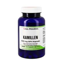 Abbildung: Kamillen 500 mg Gph Kapseln 120 St, Kapseln PZN 05530665 