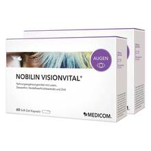 Abbildung: Nobilin Visionvital Kapseln 2X60 St, Kapseln PZN 05532339 