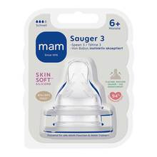 Abbildung: Mam Sauger Größe 3 2 St PZN 05542740 