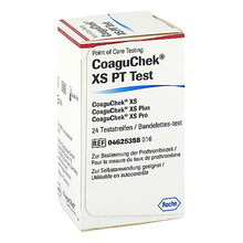 Abbildung: COAGUCHEK XS PT Test 24 St, Teststreifen PZN 05549334 