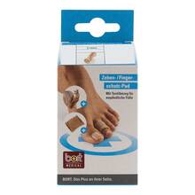 Abbildung: Bort Pedisoft Texline Zeh.Fing.Schutz Pad large 2 St PZN 05563328 